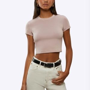 Cuts Clothing Tomboy Tee Cropped Ballet